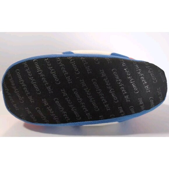 Los Angeles Clippers Comfy Feet Large Slippers Plush House Shoes NBA Basketball - Picture 7 of 13